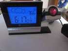 Oregon Scientific Bar338pa Projection  Radio Control Alarm Clock   Sensor   2259