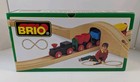 Vintage Brio Wooden Train Made In Sweden Figure 8 With Bridge 33125 Complete