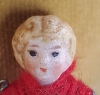 1 5 8  Antique All Bisque Miniature Carl Horn Type Doll