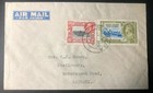 1935 Musoma Tanganyika British Kut Later Return Service Airmail Cover To Nairobi