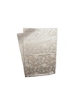 2 Beautiful Embroidered Curtains Panels Cream Champagne Satin Jacquard 86 Pair
