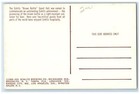 C1960 Schlitz Brown Bottle Guest Hall Restaurant Beer Brown Bottle Ca Postcard
