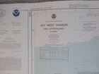 Nautical Chart Map 11441 Key West Harbor   Approches Florida 36  X 53  1991