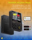 Donner Dbm-100 Portable Digital Metronome Tuner With Training Rhythm Mode Black