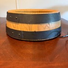 Vintage 1996 Icehouse Beer Lighted Barrel Wall Clock Sign Miller Plank Road Brew