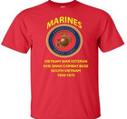 Landing Zone Baldy  vietnam Veteran shirt W emblem usmc Officially Licensed