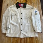 Paul Mccartney 1993 New World Tour Jacket Men 2xl Beige Chore  rare Vh1 Version 