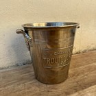 Vintage French Champagne Silverplate Ice Bucket Cooler Trouillard 0903258