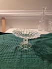 Northwood Beaded Panels Opalescent Glass Compote Circa 1899  excellent Condition