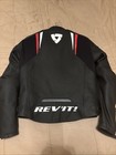 Rev   it  Leather Motorcycle Jacket Size 48