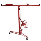16ft Drywall Rolling Lifter Panel Hoist Jack Tool With Caster Construction Lo   
