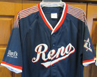 Reno Aces Minor League Baseball 2 Jersey Lot White Blue   10 Sga Adult Xl Milb