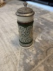 Avon Beer Stein  1978    the Strike Rainbow Trout At Point English Setter   