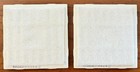 New 2 Coca-cola Ceramic Tile Red Enamel 4    Square Drink Coasters With Felt Rare