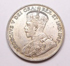1919c Newfoundland Fifty Cents Ef Beautiful High Grade George V Silver Nfld  50  