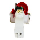 Dear Santa Paws Holiday Flocked Cat Wallflowers Scent Warmer