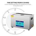 Aipoi Ultrasonic Cleaner With Timer Heating Machine Digital Sonic Cleaner Sus304