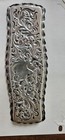    antique Art Nouveau Sterling Silver Dresser Tray - Repousse Scroll - Pattern 21