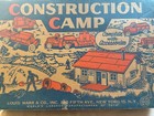 Marx Playset  4440 Construction Camp   W  Extra Tin Titho Vehicles   Complete  