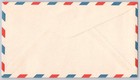 United States Airmail Envelope  6   Indicia And 1   Eagle Imprint  Red-blue