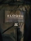 Eloquii Faux Leather Moto Jacket Plus Size 18 20 Asymmetrical Zipper Pockets