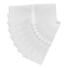 50pack Double Pocket 2x2  Vinyl Coin Flips Storage Display -clear Plastic Holder