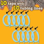 Deluxe Maple Syrup Tree Tapping   Sugaring Starter Kit-10 Taps   10 Extra Lon   