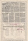 Vintage Cancelled Stock Certificate - Bond Stores Inc  1946
