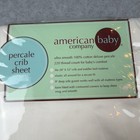 New American Baby 28x52 Bassinet Sheet 100  Cotton Baby Crib Toddler Snug Fitted