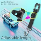 Purse Hook For Car  Adjustable Headrest Hooks  2 Pack Dl2