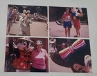 Vintage Walt Disney World 4 Photos Pictures Mickey Mouse Florida 1987 Rare       