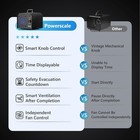 250000mg h Ozone Generator Machine Air Purifier Ionizer Ozonator Timer For Home