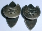 Antique George Shiebler Sterling Silver Fleur-de-lis Cufflinks 