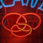 Vintage Ballantine Beer Neon Light Sign By France Manufacturing Usa 1960s