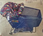 Floppy Grocery Cart Seat Cover For Children Red Multicolored Washable  Carry Bag