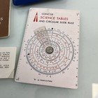 Sama   Etani Concise Chemical Science Tables And Circular Slide Rule 1969 Vtg