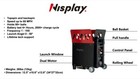 Nisplay Portable Tennis Ball Machine N1  26lbs  - Light   Small   Powerful