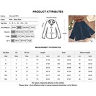Women Solid V-neck Casual T-shirt Tops Ladies Loose Button Flared Sleeve Blouse