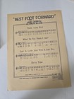 Sheet Music Hugh Martin  best Foot Forward  Ralph Blane   Gene Kelly 1941 