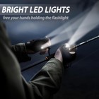 1 Pair Led Flashlight Gloves For Outdoor Fishing Camping Hiking Gloves Men Women