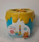 Disney Baby Winnie The Pooh Hunny Pot Stacking Cups Shape Sorter New W  Tags