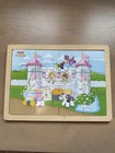 Lot Of 2 Fisher-price Wooden Puzzles Kids Learning Educational Toy Set