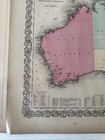 1855 Colton s Atlas Hand Colored Engraving Map Australia