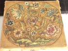 Pr Antique British Petit Point Square Pieces  Uu593