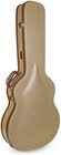 Crossrock Semi-hollow   Hollowbody 335 Style Electric Guitar Hard Case  Tweed