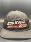 Vintage Bud Bowl X San Diego 1998 Nfl Black Hat cap Budweiser Anheuser Busch