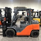 2020 Toyota 8fg35u 8000lb Used Lp Gas Forklift Pneumatic Sideshift 5166 Hours