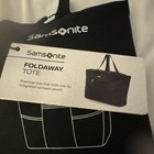 Brand New Samsonite Foldaway Tote Bag state Blue