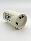 Penco Desk Clock Jf064   Twemco Ap-28 White Flip Clock Retro Design Japan