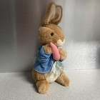 Vintage Euc Eden Toys Beatrix Potter 13    Stuffed Peter Rabbit Plush Toy